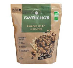 MUESLI CROUSTILLANT LIN COURGE