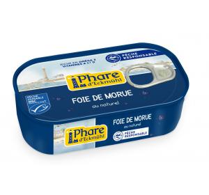 FOIE DE MORUE AU NATUREL 121G