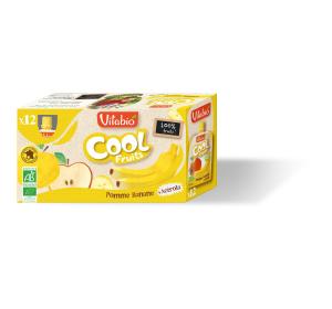 COOL FRUITS POMME BANANE X12