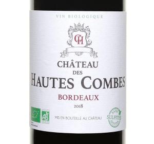 CHATEAU HAUTES COMBES 2019