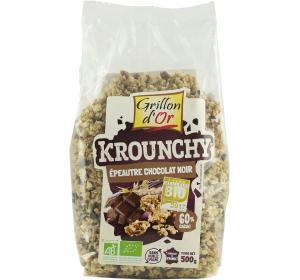 CRUNCHY CHOC NOIR /EPAUTRE 500G