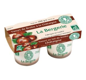 YAOURT BREBIS CHATAIGNE 2*125G
