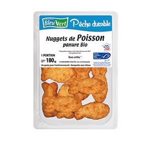 NUGGETS DE COLIN D'ALASKA PANURE