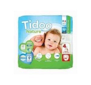 COUCHES TIDOO T4 L  7-18 KG