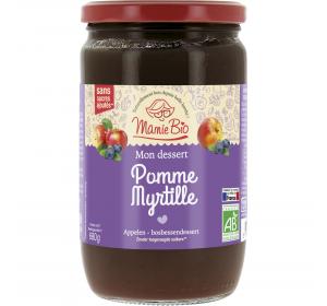 COMPOTE POMMES MYRTILLES 680GR