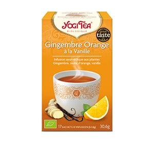 YOGI GINGEMBRE ORANGE VANILLE