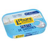 FILETS DE SARDINES AU NATUREL 70G