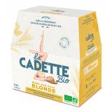 BIERE BLONDE PACK*6 LA CADETTE
