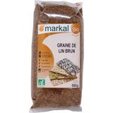 GRAINE LIN BRUN 0,5KG