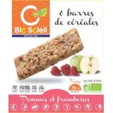 BARRE POMME FRAMBOISE 125G