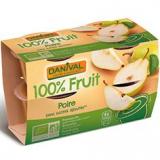 COMPOTE POIRE X 4