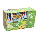 DESSERT DE FRUITS POMME POIRE 4*100G