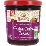CONFITURE EXTRA FRAISE CERISE CASSIS