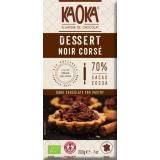 CHOCOLAT PATISSIER NOIR CORSE 72% 200G