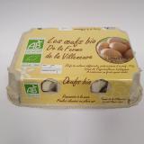 OEUFS BIO BOITE DE 6 FERME VILLENEUVE